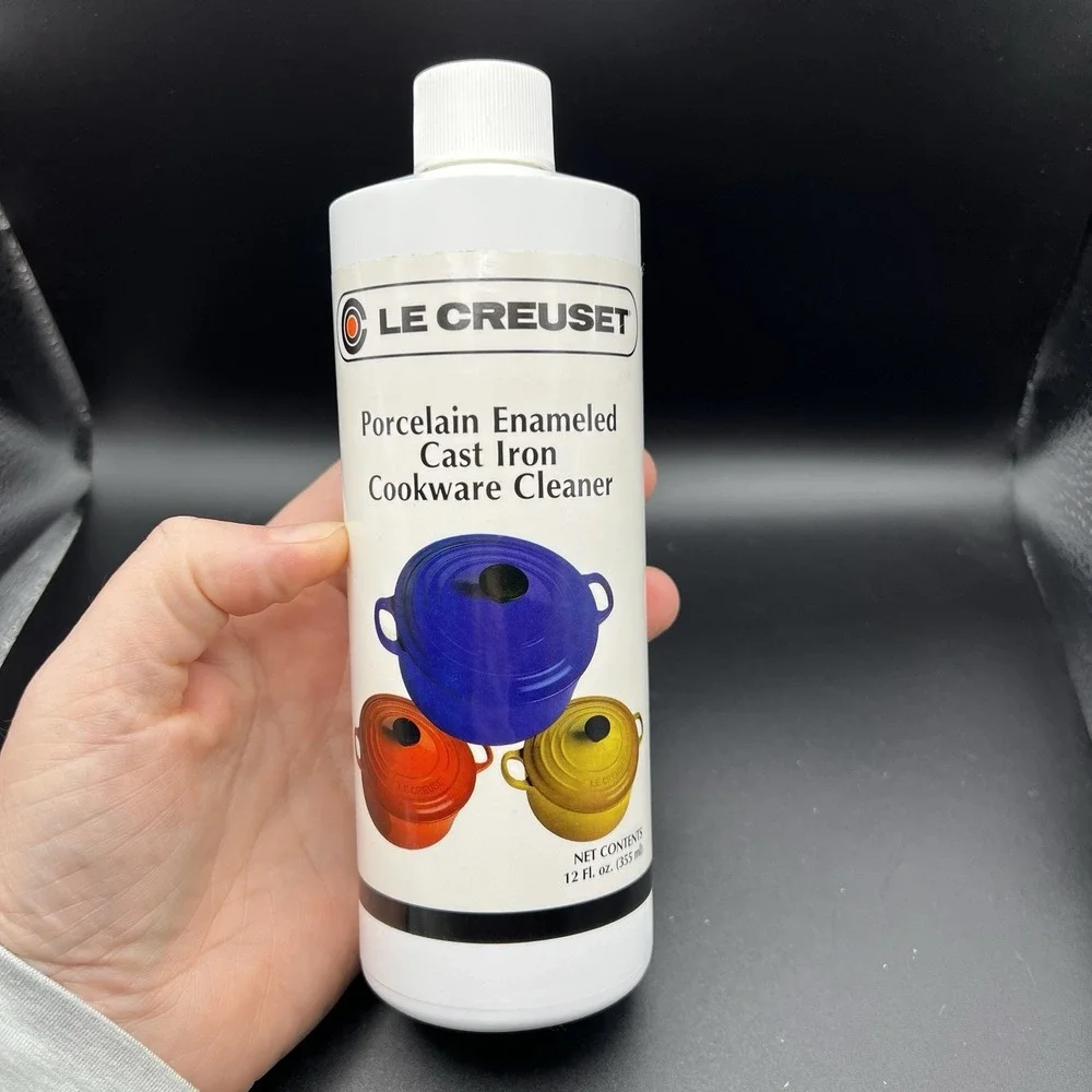LE CREUSET Enameled Cast Iron Cookware Cleaner‎ 12 fl oz Liquid NEW Sealed #2
